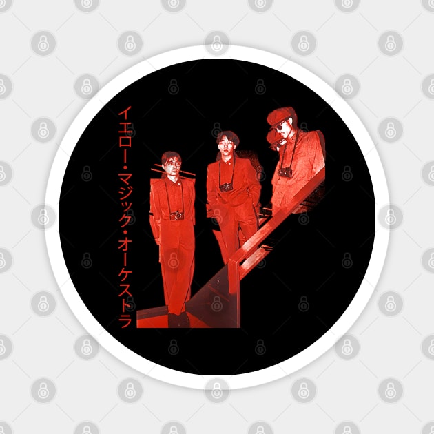 Yellow Magic Orchestra -- Fan Art Design Magnet by unknown_pleasures